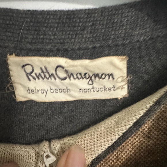 VINTAGE 2 piece Ruth Chagnon Dress and Coat - Picture 5 of 8